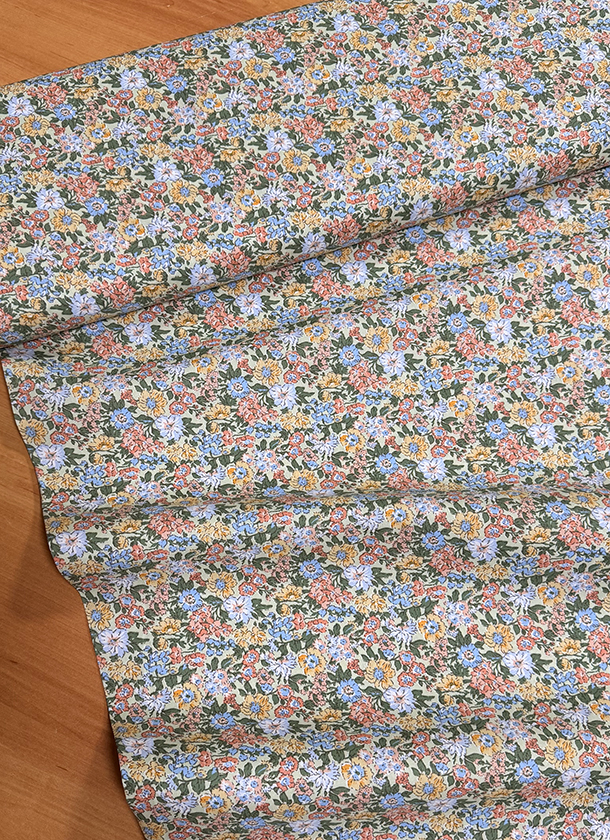 Popelín Liberty estampado