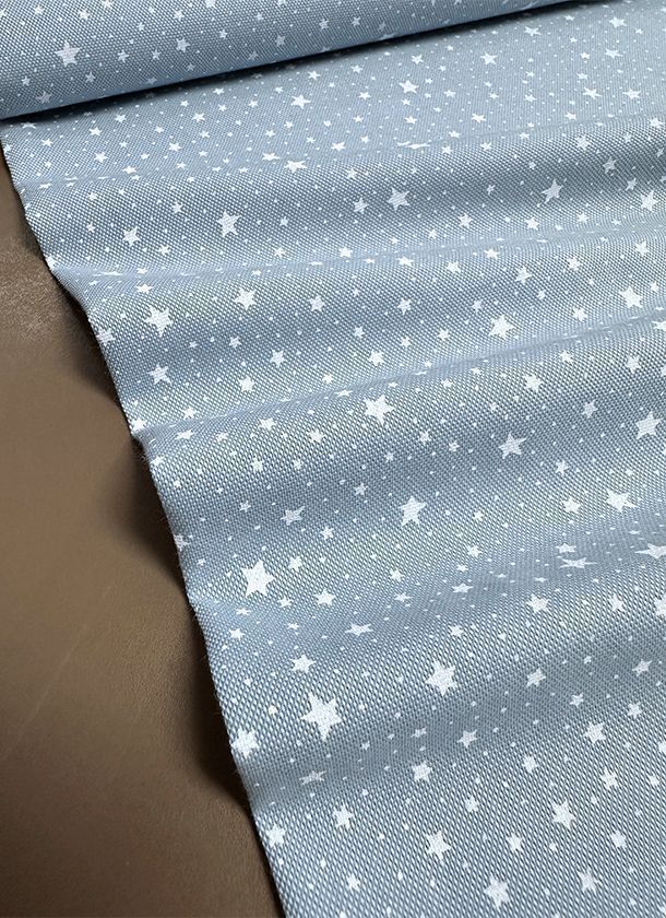 Oxford estampado azul Oxford estampado azul estrellas
