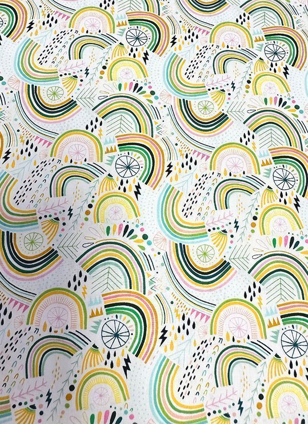 Popelín Arco Iris Popelín Arco Iris de algodón