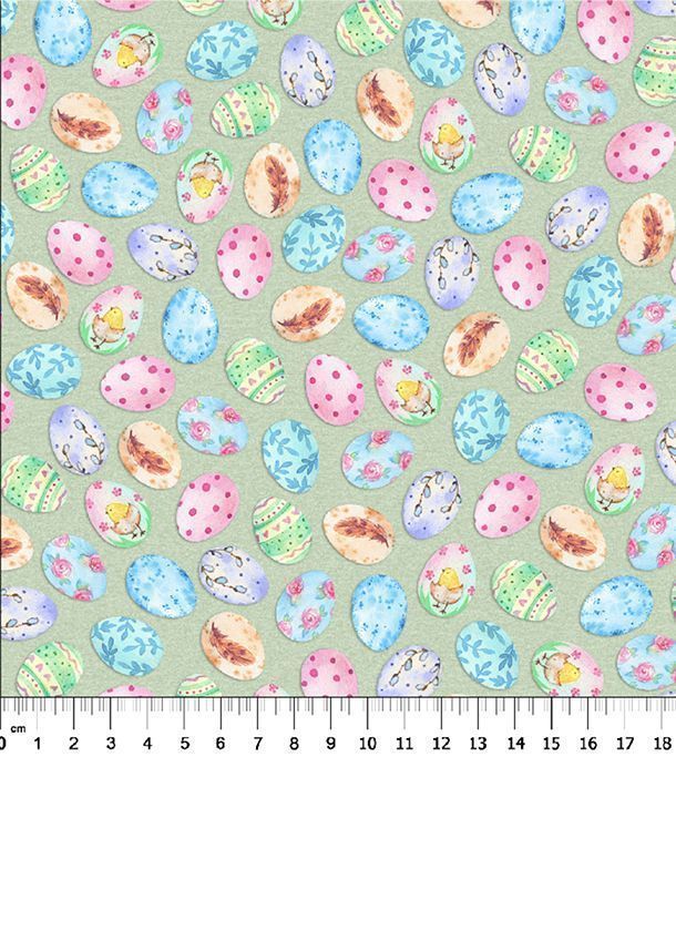 Huevos pascua Huevos pascua tela de algodón