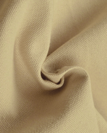 Lona canvas champagne de algodón crudo
