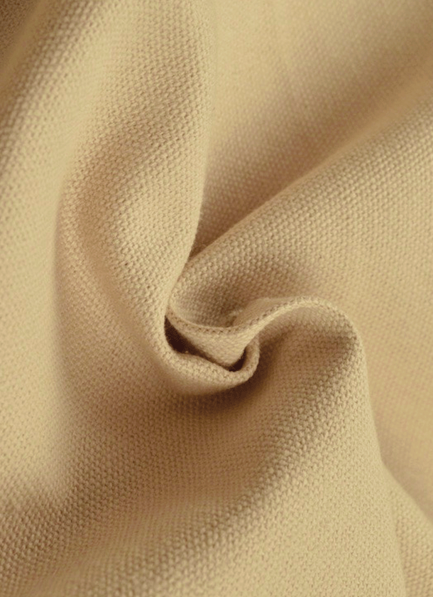 Lona canvas champagne Lona canvas champagne de algodón crudo
