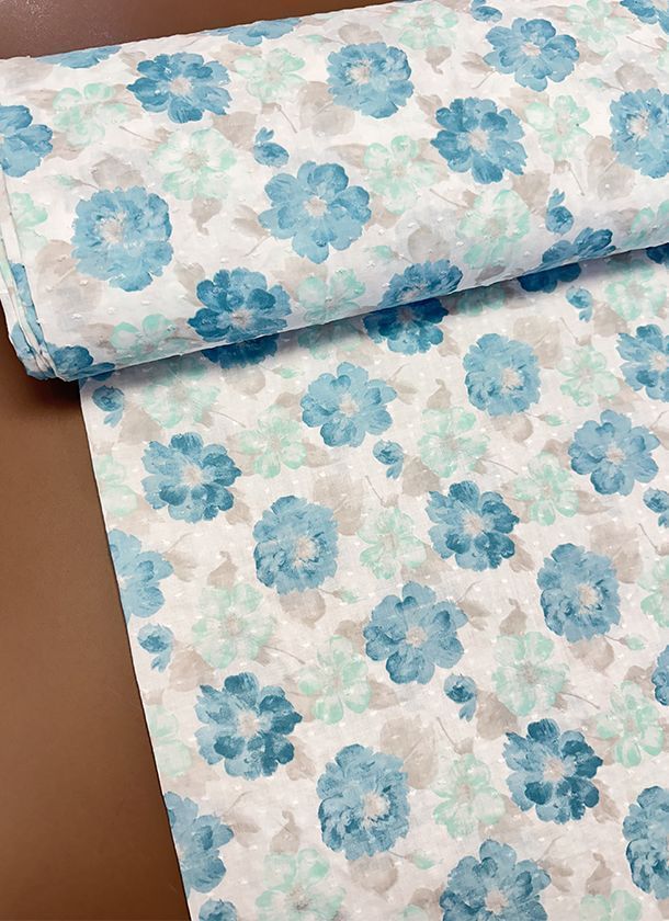 Plumeti flor Plumeti estampado floral de algodón