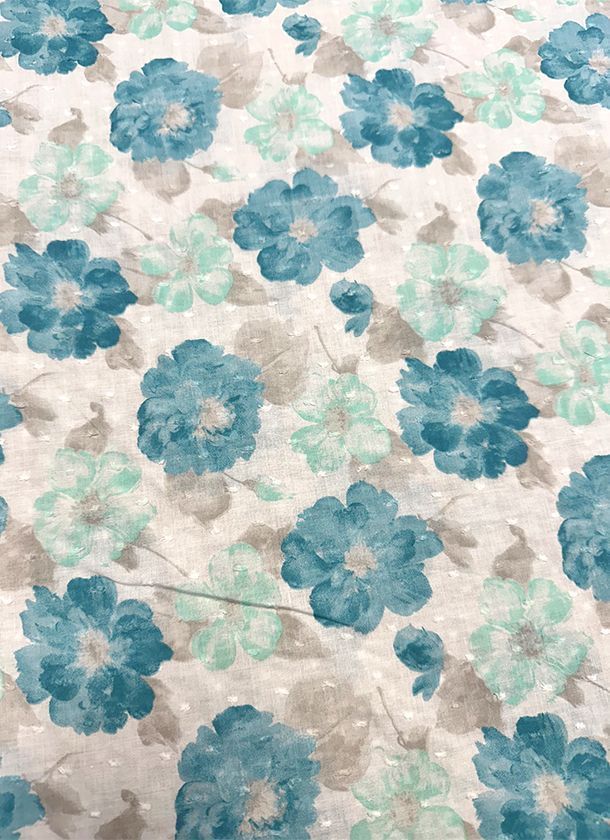 Plumeti flor Plumeti estampado floral de algodón
