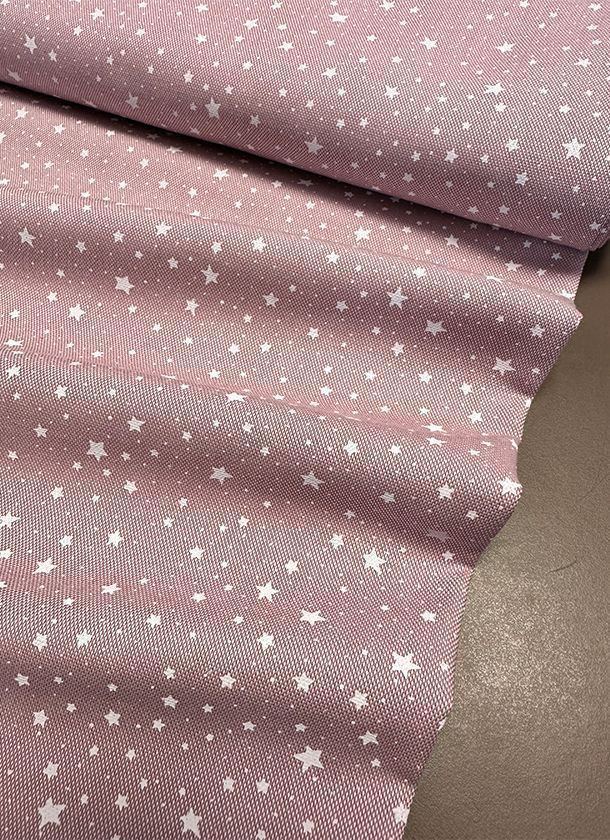 Oxford estampado estrellas rosa oxford estampado estrellas de algodón