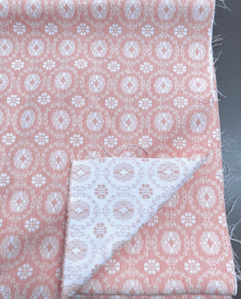 Tela Jacquard reversible de algodón
