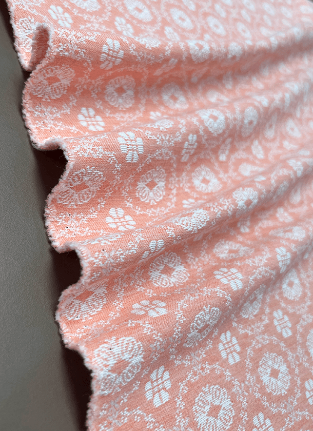 Tela Jacquard de algodón Tela Jacquard reversible de algodón